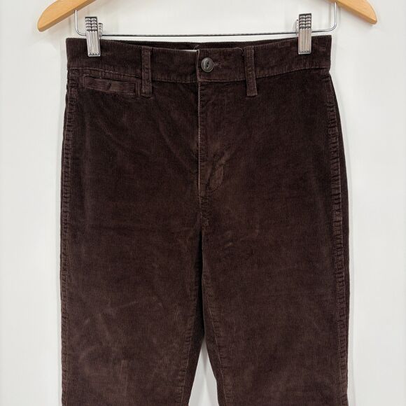 Madewell The Perfect Vintage Flare Pant in Corduroy in Dark Coffee, Sz 25, Fall - Picture 7 of 12